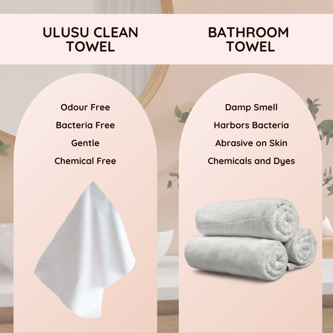 Ulusu Cosmetics Clean Towels XL (2 Pack) - 100 Count